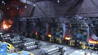 hot steel rolling mill plant