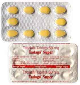 Tadaga Super 60 Mg Tadalafil Tablets