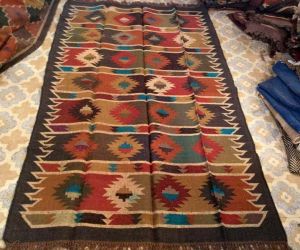 Bespoke Jute kilim Rug