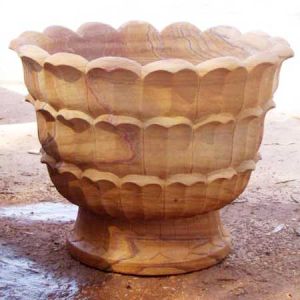 Marble Flower Pot