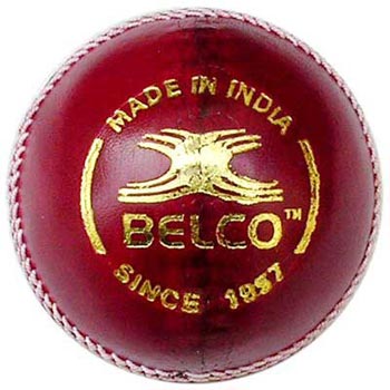 Leather and Hand Sewn cricket ball