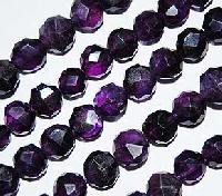 Amethyst Quartz Hand Faceted Beads