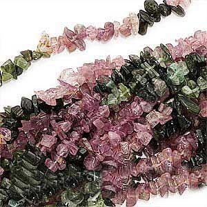 Multi Tourmaline Chip Beads