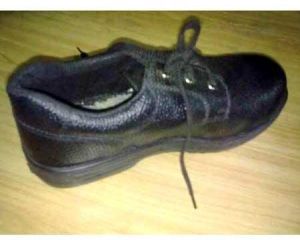 Black Leather Shoe (FSE-1001)