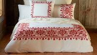 embroidered bed cover