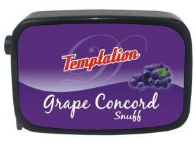 9 gm Temptation Grape Concord Non Herbal Snuff