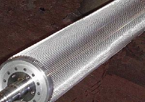 Spiral Chute Feed Rollers
