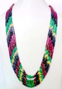 precious stone necklace