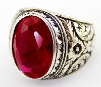 ruby gemstone silver jewelry