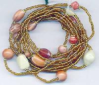 BR 1029 Glass Beads and Elastic Used