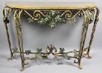 wrought iron console