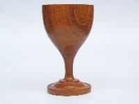 Teak Wood Wine Glass