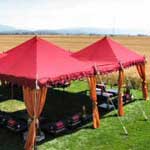 quadruple pergola tent