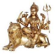 Brass Durga Statue