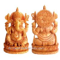 Wooden God Statues