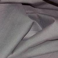 Grey Satin Weave Cotton Fabric