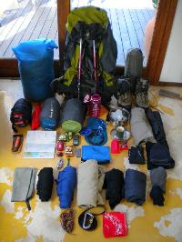 trekking equipments