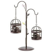 Metal Bird Feeding Stand