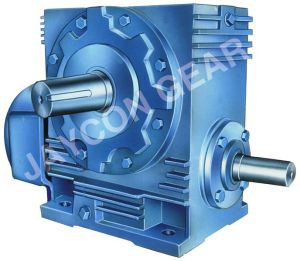 horizontal worm reduction gearbox