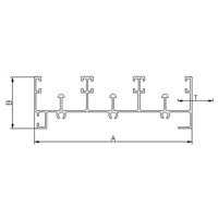 20MM Sliding Series 3 Track Bottom Window