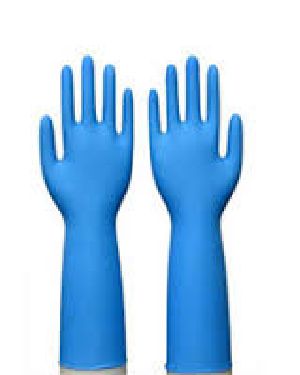 Elbow Length Nitrile Gloves