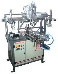 manual round printing machine
