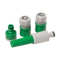 green hose pipe fitting
