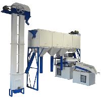 Wheat cleaning machines