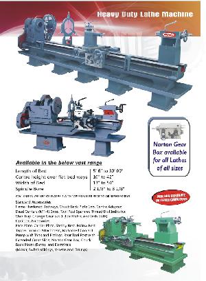 Heavy Duty Lathe Machine