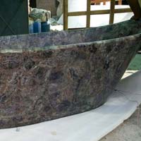 Semi Precious Stone Bathtub