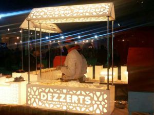 Acrylic Ice Cream Counter