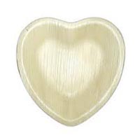 Heart Shaped Areca Leaf Plates
