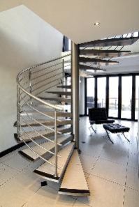 architectural stainless steel stairs