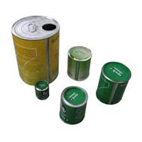 Adhesive Tin Containers