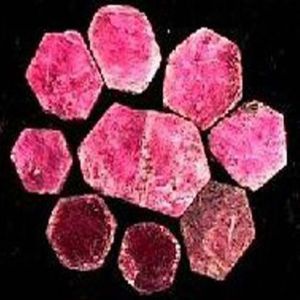 Ruby Tabular Crystal Stone