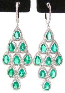 Diamond Chandelier Earring (CWCGE202)