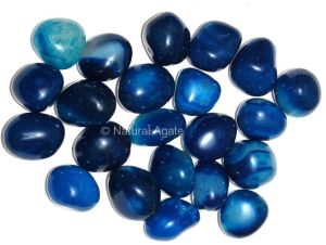 Blue Onyx Tumbled Stone