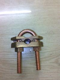 Brass Earthing U Bolt Double Plate Clamp