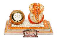 Marble Ganesh with Watch