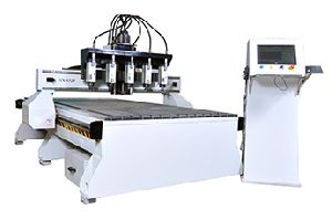 CNC Router with Multispindle