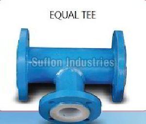 PTFE Lined Equal Tee