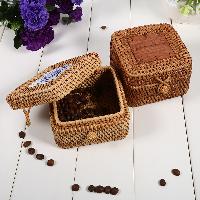 hand woven container storage box