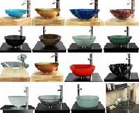 glass basin counters