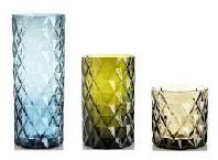 diamond cut glass