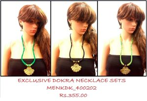 DOKRA Necklace An Earthy pendant set in a beautiful design