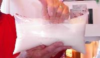 plastic milk pouch
