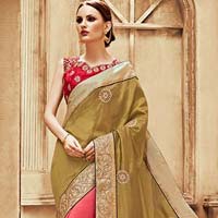classy art silk saree