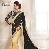 Elegant net designer saree