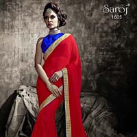 exotic party wear saree