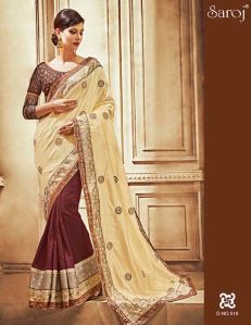 Simple art silk saree